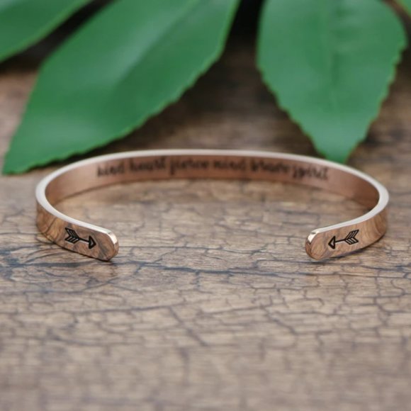 Joycuff Motivational Bracelet- Kind Heart - Picture 4 of 4